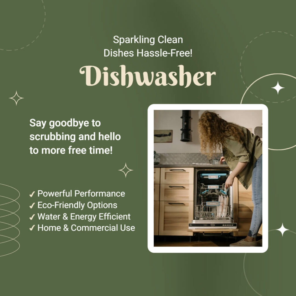 Dishwasher Instagram Layout Template
