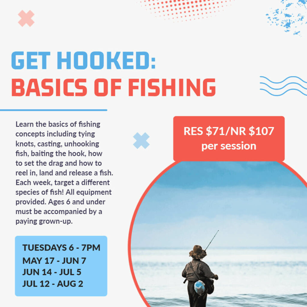 Fishing Instagram Text Post Ads Template
