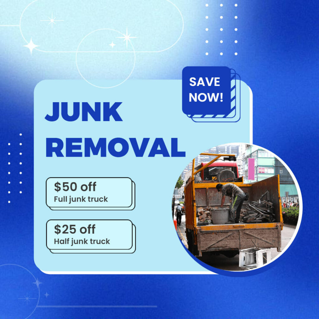 junk removal offer instagram picture post template