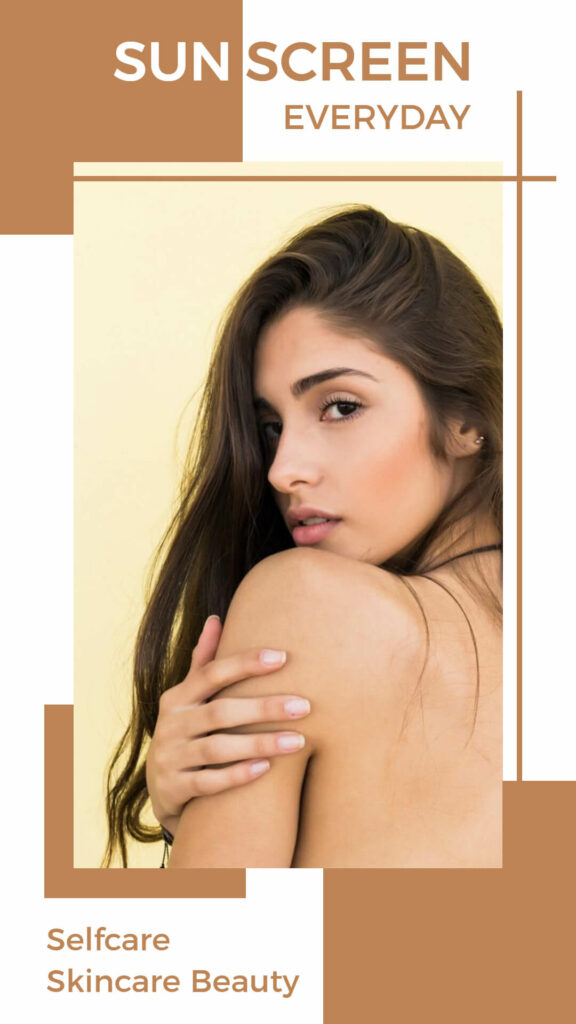 Skincare Beauty Polaroid Instagram Story
