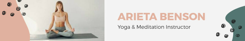 Yoga and Meditation LinkedIn Cover Page Template