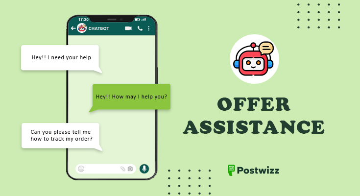 Offer Assistance in WhatsApp