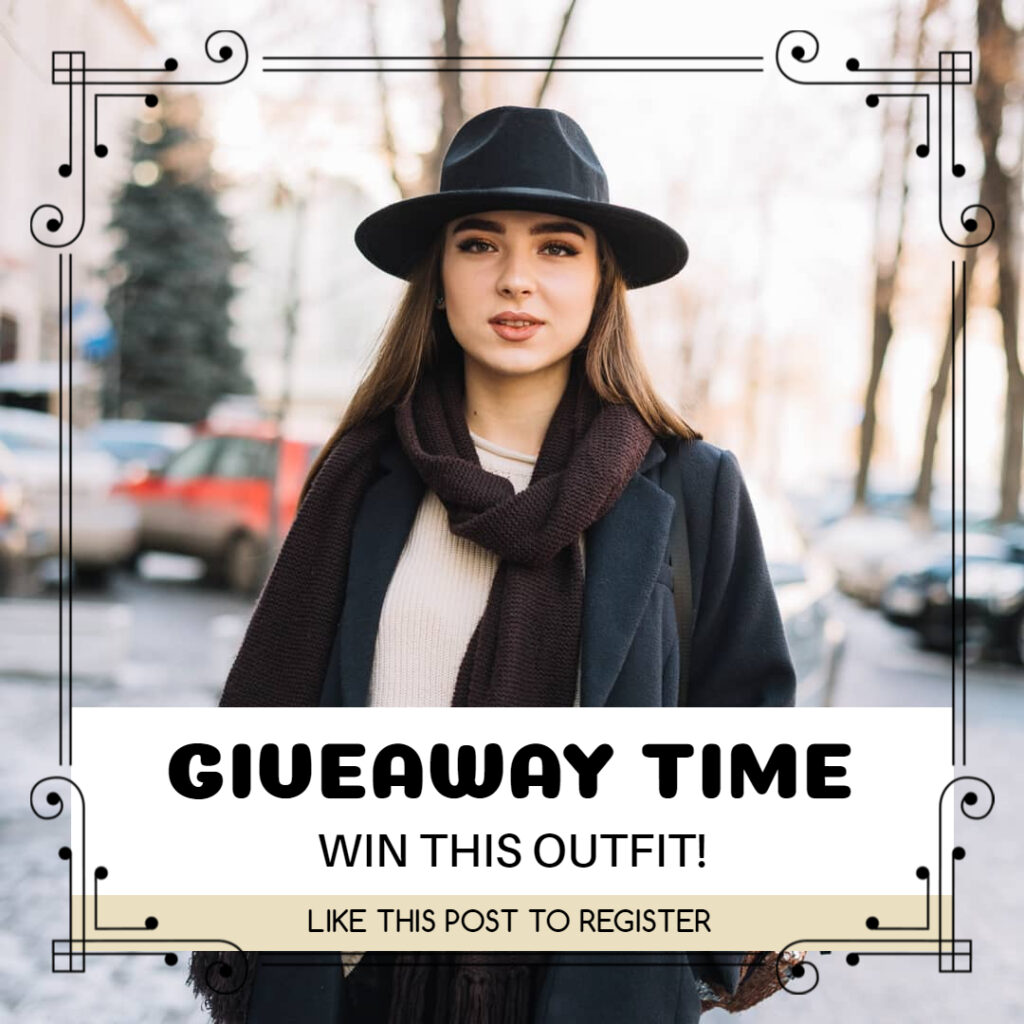 Clothes Instagram Giveaway Template