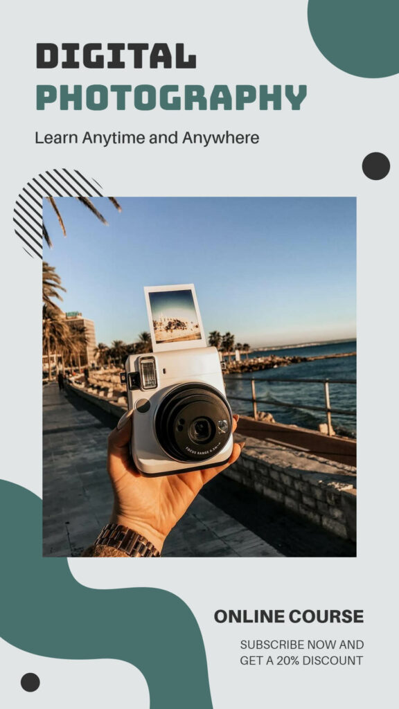 Digital Photography Instagram Story Template 