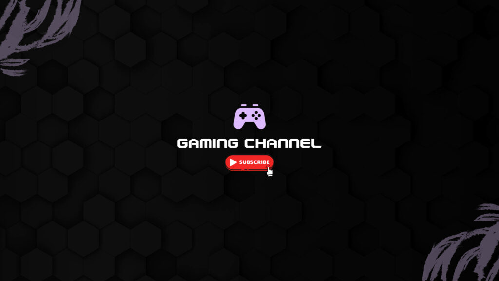 Gaming YouTube Channel Art Template