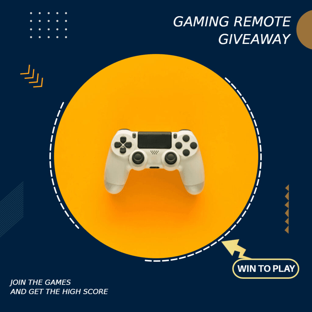 Gaming Instagram Giveaway Template