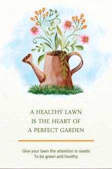 Garden Care Quote Tumblr Template