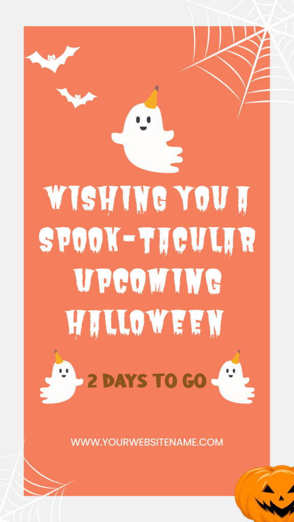 Halloween Countdown Social Media Post Template