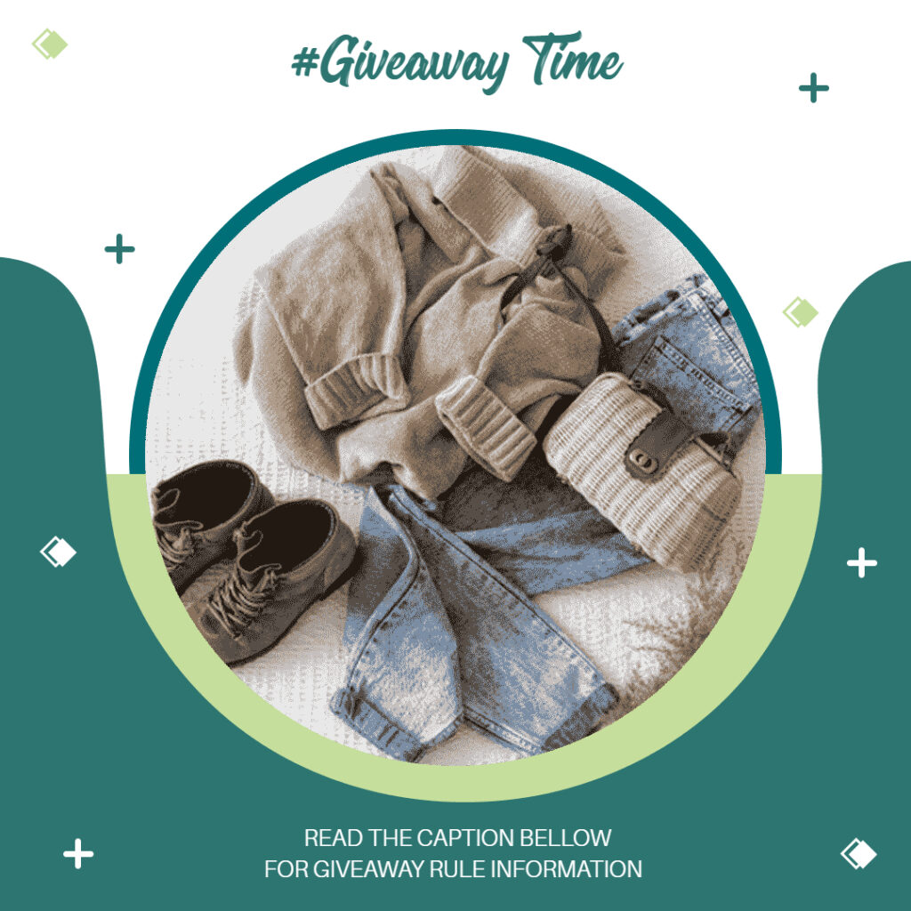 Clothing Instagram Giveaway Template