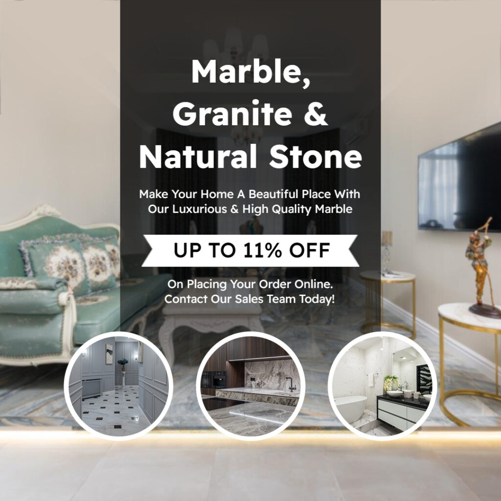 Marble Granite and Natural Stone Instagram Post Template