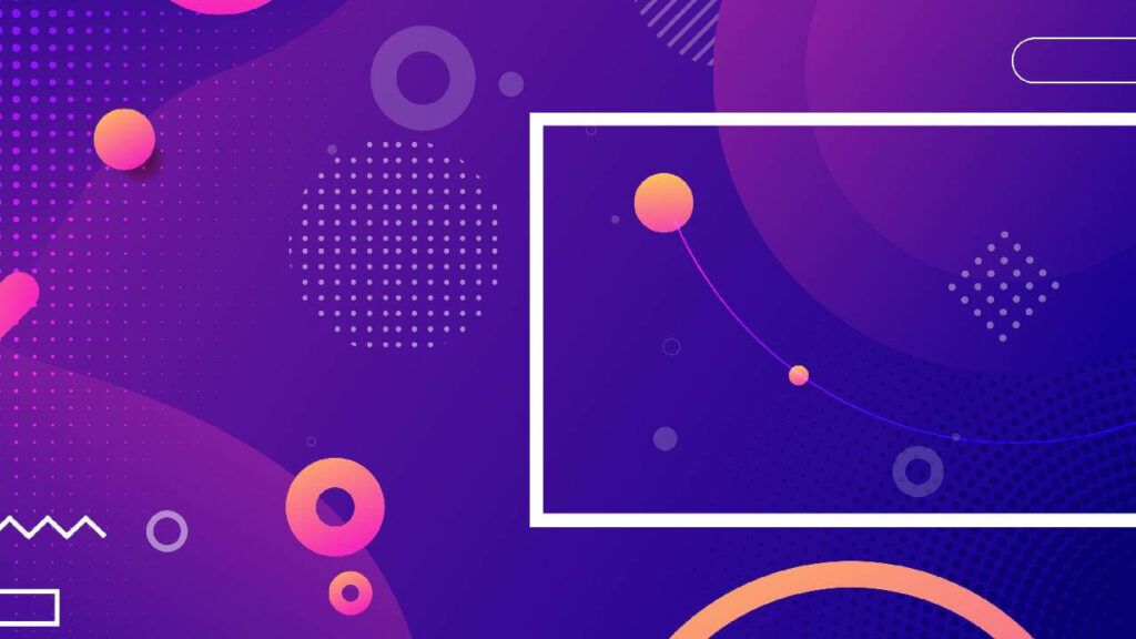 Abstract YouTube Thumbnail Background Template