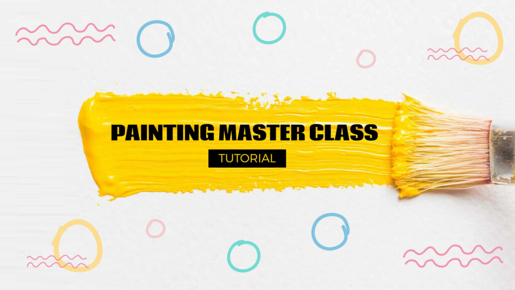 Painting YouTube Channel Art Template