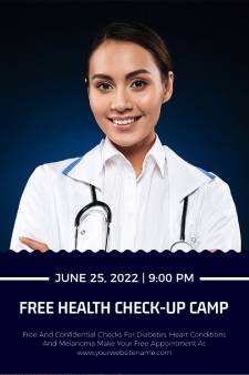 Health Checkup Camp Tumblr Template
