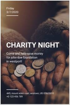 Picture Charity Night Tumblr Template
