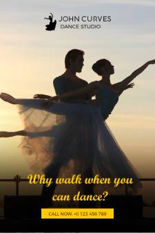 Dance Studio Tumblr Template