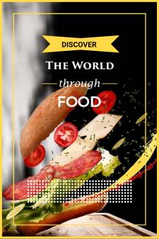 Burger Food Tumblr Template