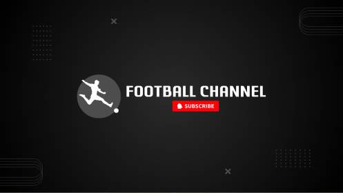 Football Channel YouTube Banner Template