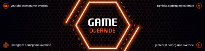 Game Override Twitch Social Media Post Template