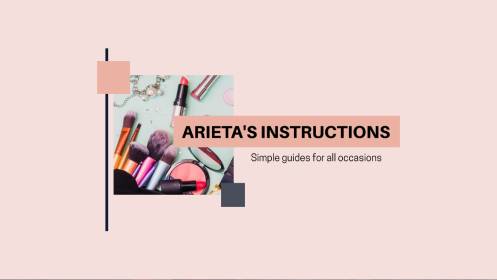 Beauty and Makeup Instructions YouTube Banner Template