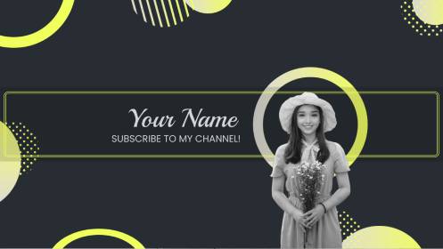 Subscribe My Channel YouTube Banner Template