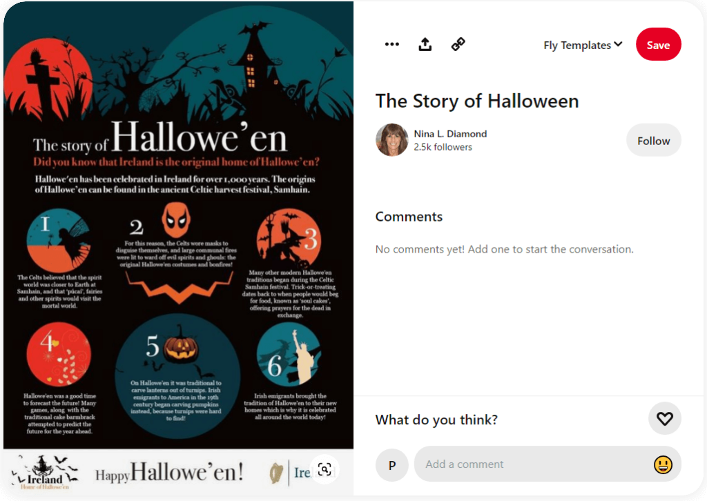 Halloween Facts Social Media Post