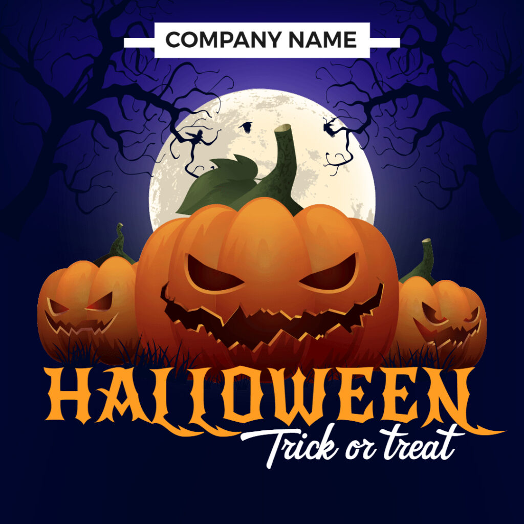 Halloween Trick or Treat Template