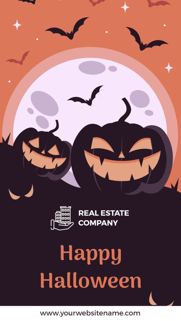 Real Estate Halloween Template