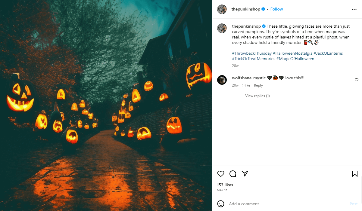 50+ Halloween Instagram Post Ideas and Examples