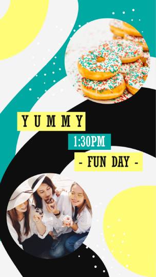 Yummy Funday Whatsapp Status Template