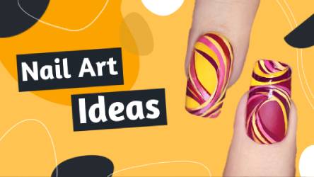 Nail Art Ideas Youtube Thumbnail Template