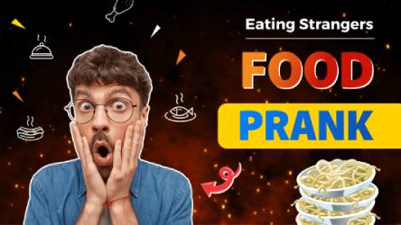 Food Prank Youtube Thumbnail Template