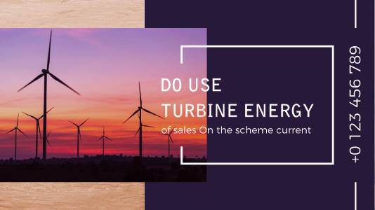 Turbine Energy Facebook Post Template