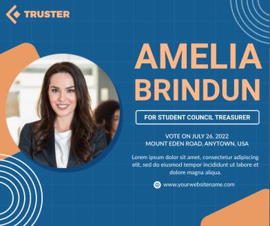 Student Council Facebook Post Template