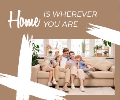 Home Facebook Post Template