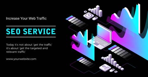 Seo Services Linkedin Post Template