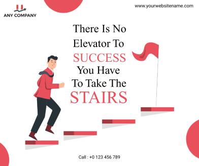 Motivational Quotes Facebook Post Template