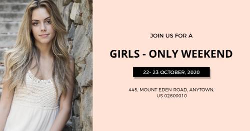 Weekend Facebook Post Template