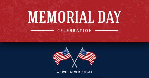 Memorial Celebration Linkedin Post Template 