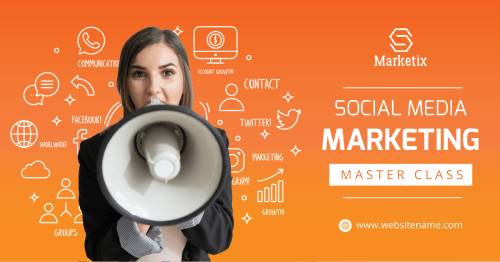 Social Media Marketing Class Linkedin Post Template