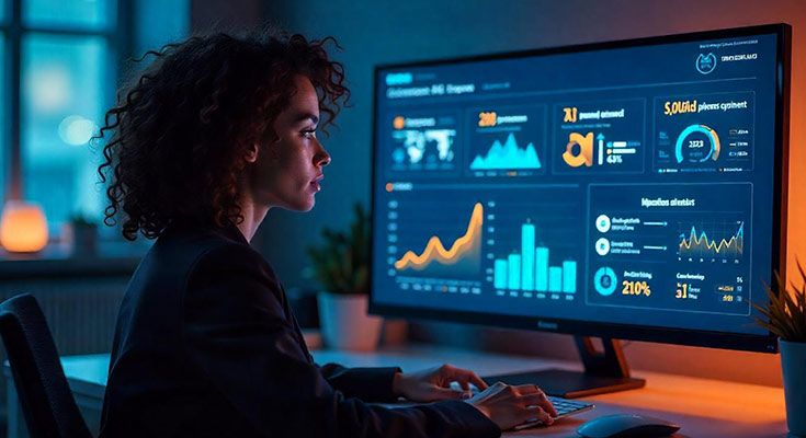 The Ultimate Guide to AI in Digital Marketing Design with Futuristic Elements